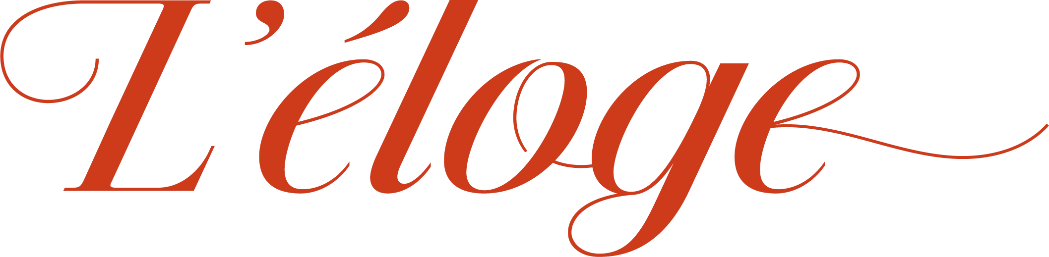 Logo L'Éloge orange